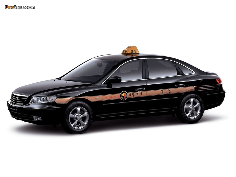 Pictures of Hyundai Grandeur Taxi (TG) 2005–09 (800 x 600)