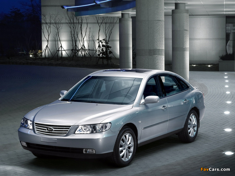 Pictures of Hyundai Grandeur (TG) 2005–09 (800 x 600)