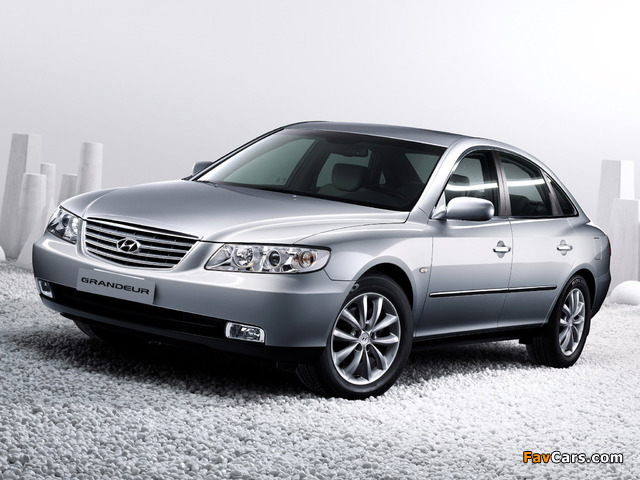 Hyundai Grandeur (TG) 2005–09 wallpapers (640 x 480)