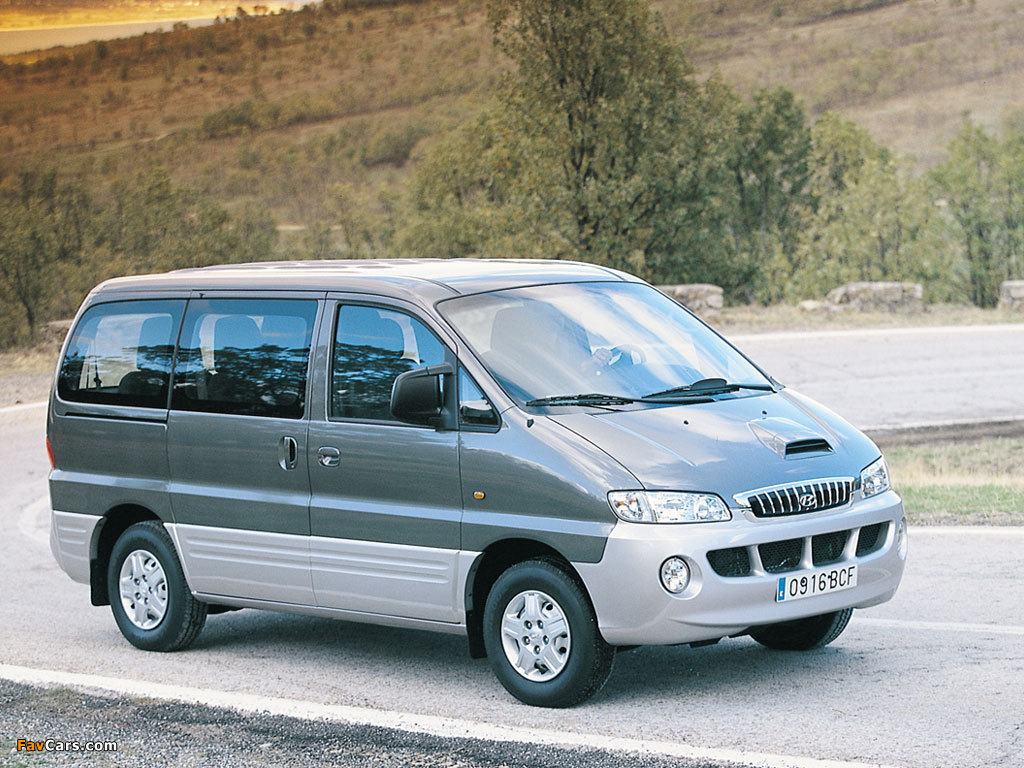 Hyundai H-1 Minibus 1997–2004 photos (1024 x 768)