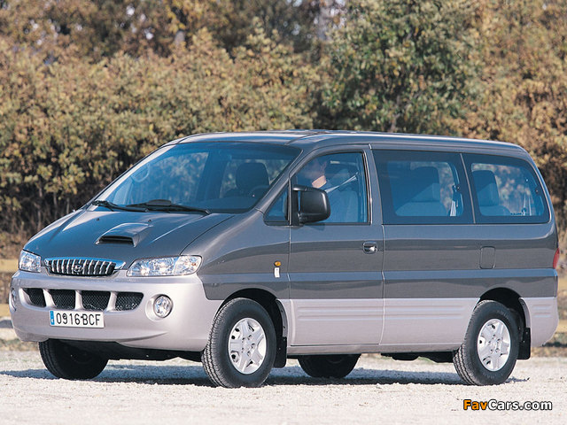 Hyundai H-1 Minibus 1997–2004 photos (640 x 480)