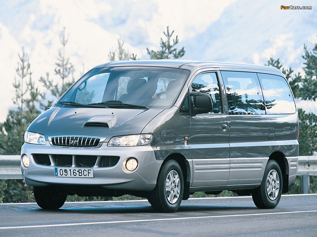 Hyundai H-1 Minibus 1997–2004 wallpapers (1024 x 768)