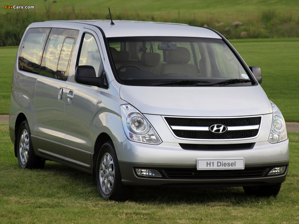 Hyundai H-1 Wagon ZA-spec 2009–12 wallpapers (1024 x 768)