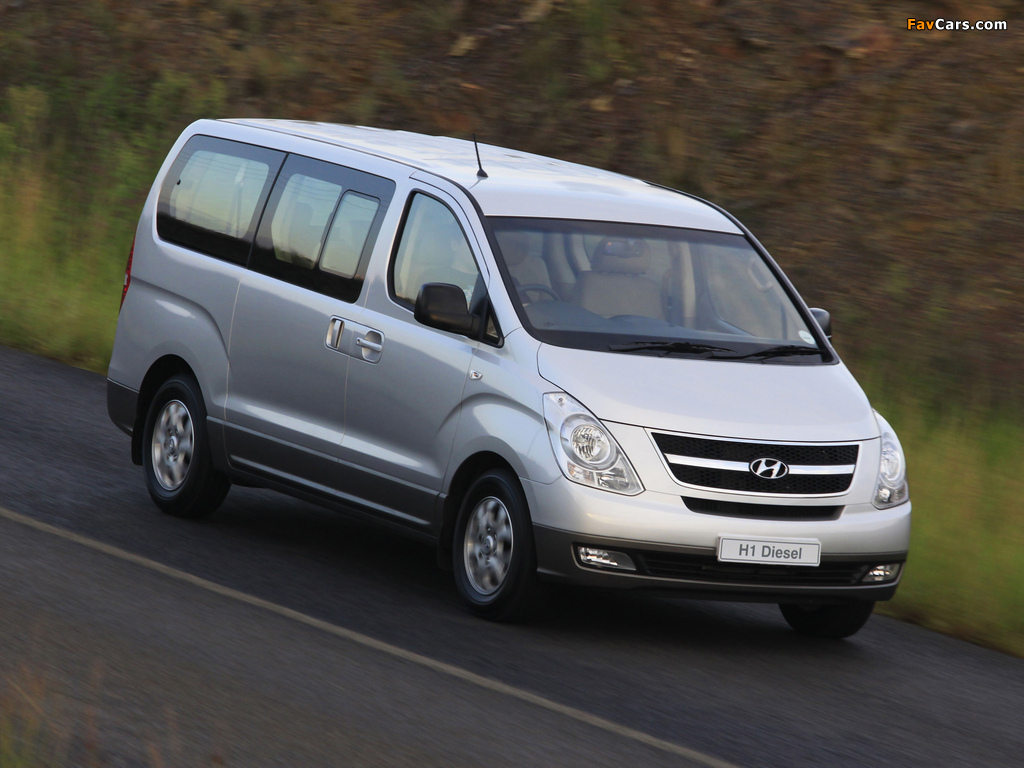 Hyundai H-1 Wagon ZA-spec 2009–12 wallpapers (1024 x 768)