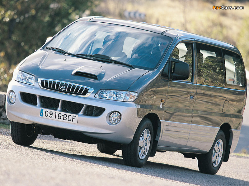 Pictures of Hyundai H-1 Minibus 1997–2004 (800 x 600)