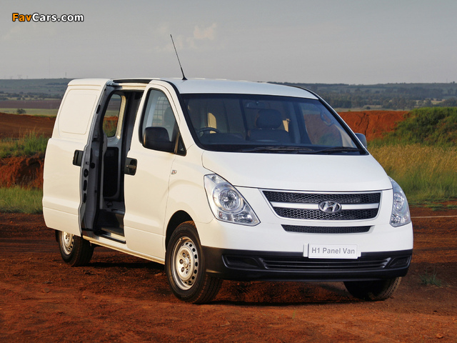 Hyundai H-1 Van ZA-spec 2009 wallpapers (640 x 480)