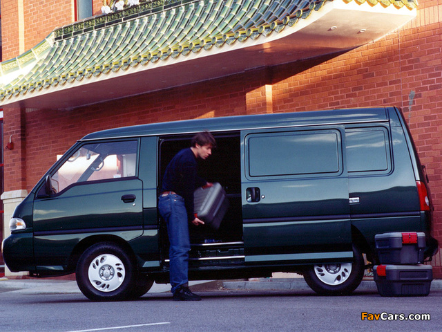 Hyundai H100 Panel Van UK-spec 1996–2003 wallpapers (640 x 480)
