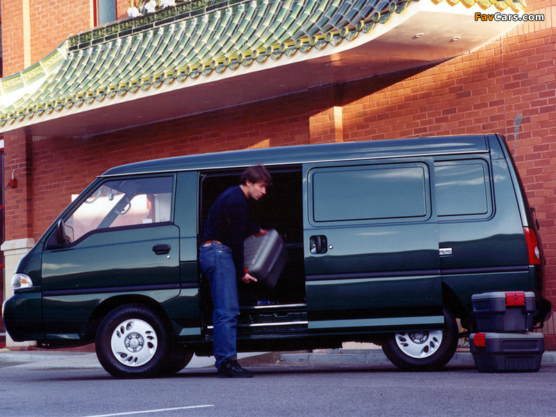 Hyundai H100 Panel Van UK-spec 1996–2003 wallpapers (800 x 600)