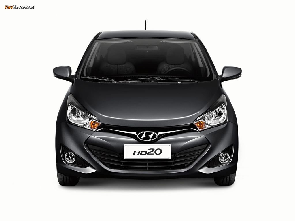 Images of Hyundai HB20 2012 (1024 x 768)