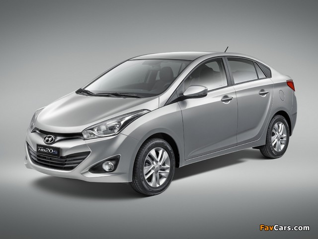 Images of Hyundai HB20S 2013 (640 x 480)
