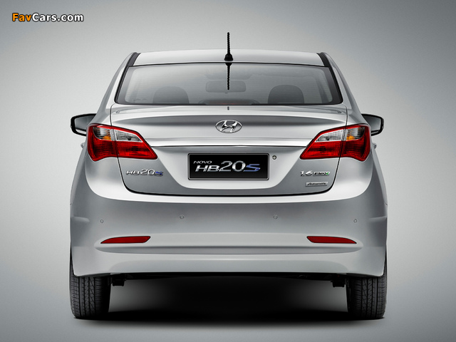 Pictures of Hyundai HB20S 2013 (640 x 480)