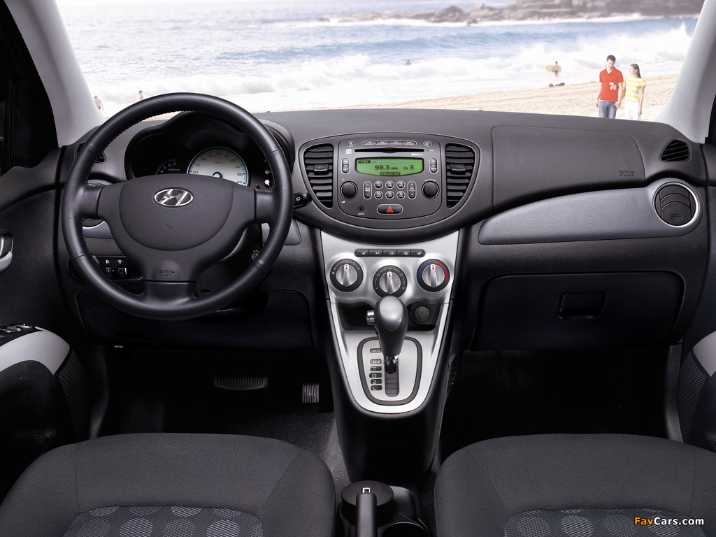 Hyundai i10 2007–10 images (1024 x 768)