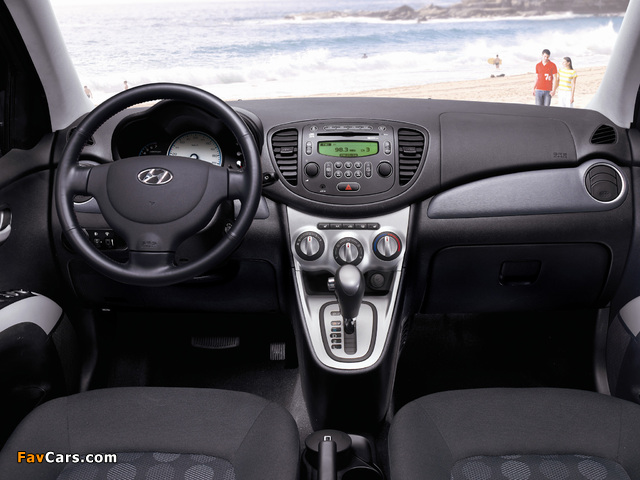 Hyundai i10 2007–10 images (640 x 480)