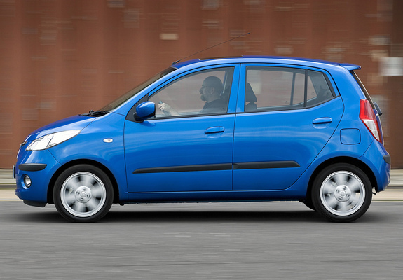 Hyundai i10 UK-spec 2007–10 pictures