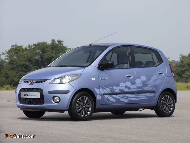 Hyundai i10 Electric Concept 2009 pictures (640 x 480)