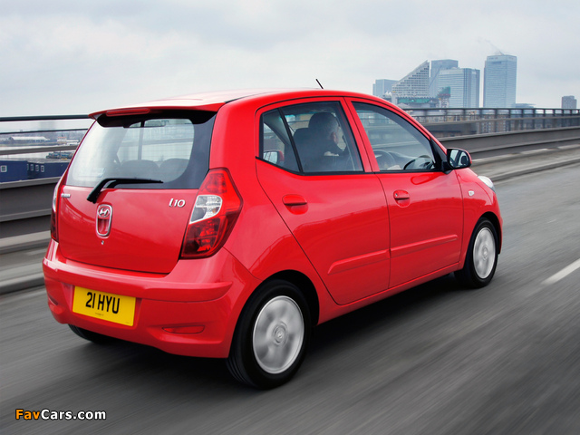 Hyundai i10 UK-spec 2010 pictures (640 x 480)