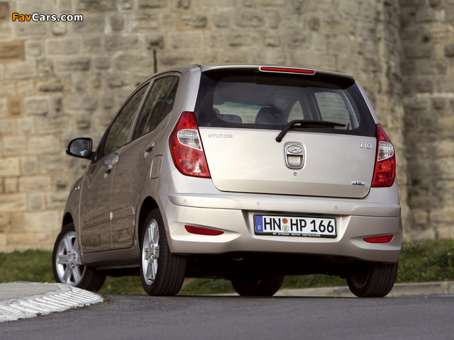 Hyundai i10 2010 wallpapers (640 x 480)