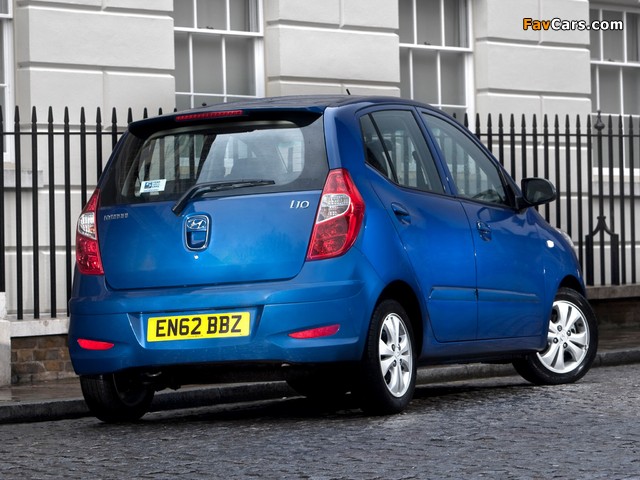 Hyundai i10 UK-spec 2010 wallpapers (640 x 480)