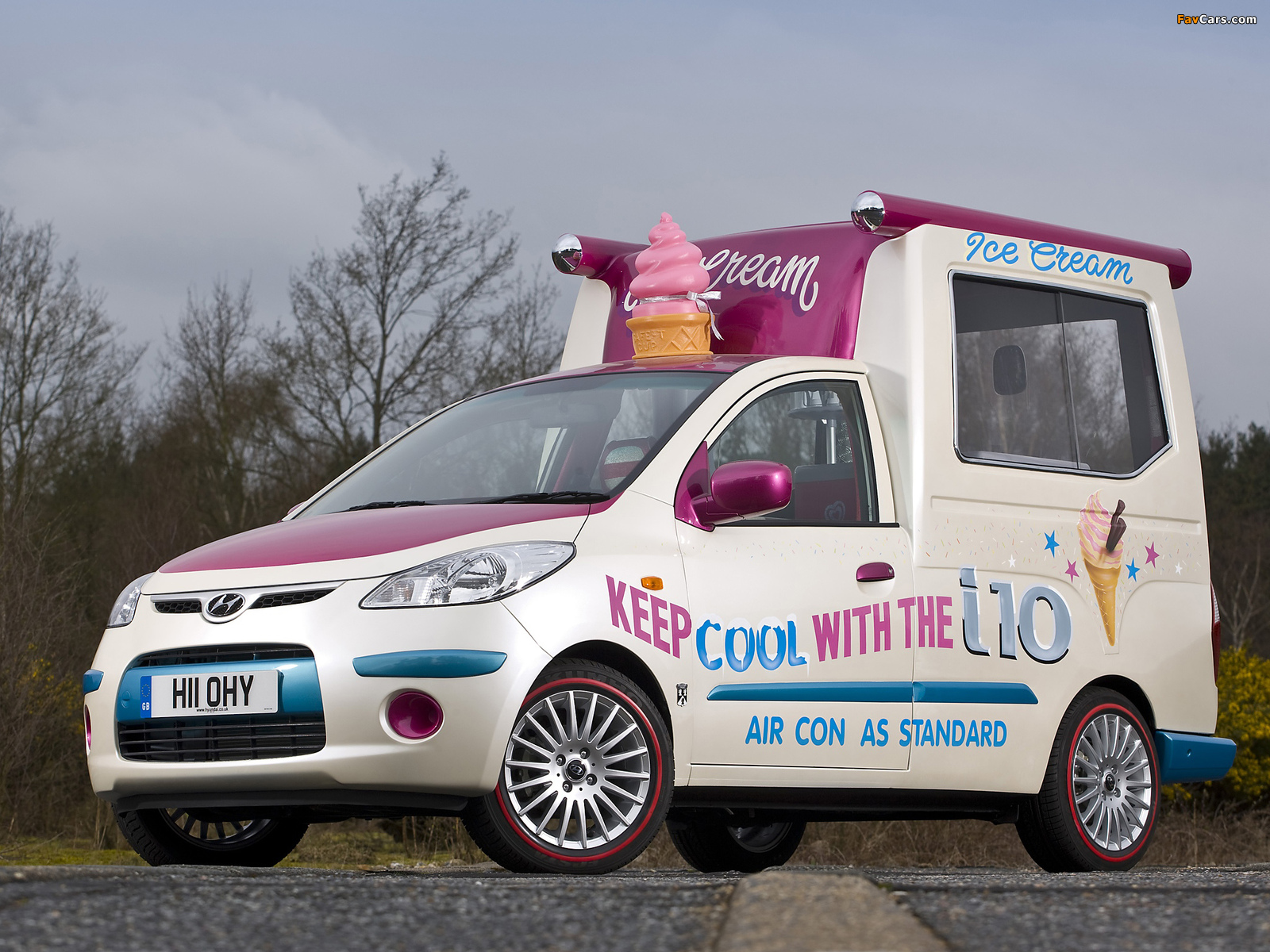 Images of Hyundai i10 Ice Cream Van Show Car by Andy Saunders 2008 (1600 x 1200)