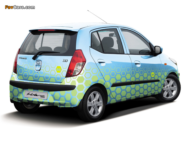 Images of Hyundai i10 i-Blue CNG Concept 2009 (640 x 480)