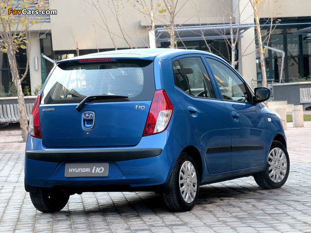 Photos of Hyundai i10 ZA-spec 2008–11 (640 x 480)