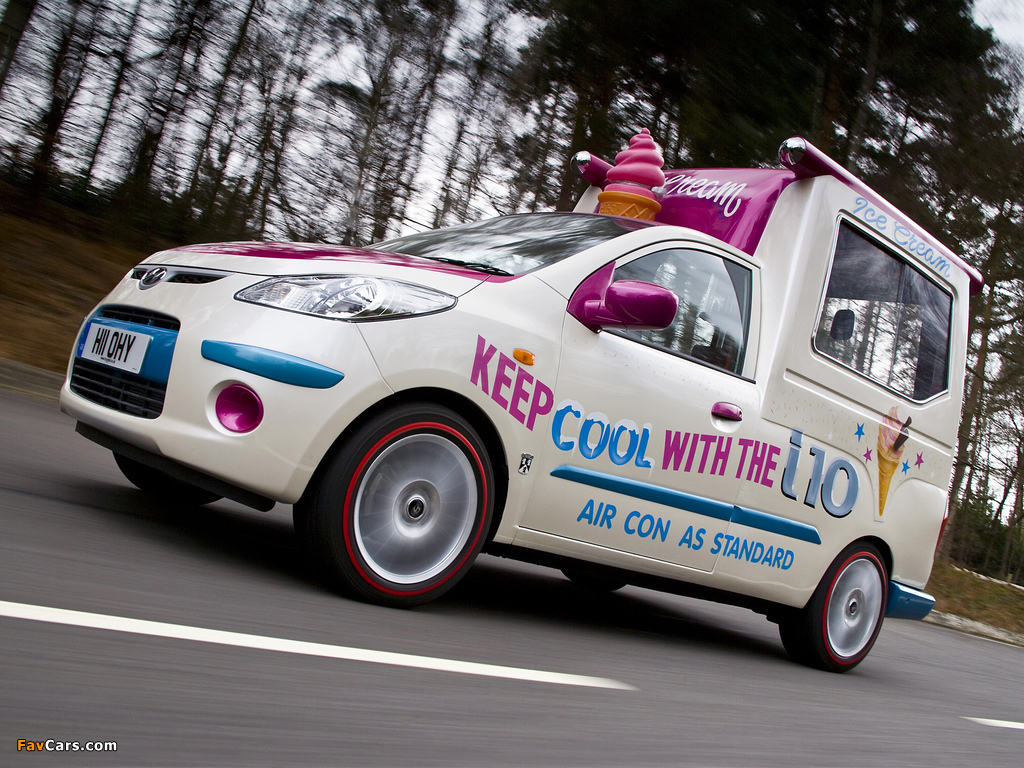 Photos of Hyundai i10 Ice Cream Van Show Car by Andy Saunders 2008 (1024 x 768)