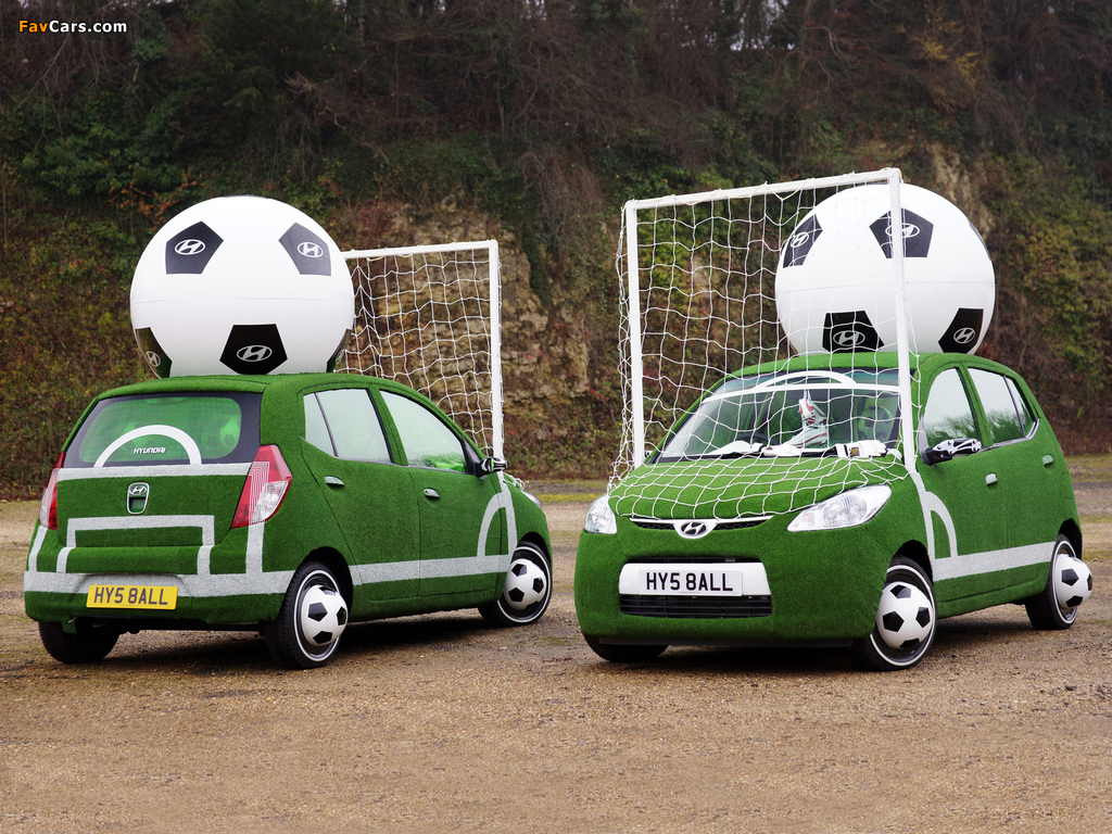 Pictures of Hyundai i10 FIFA World Cup Promo Car by Andy Saunders 2010 (1024 x 768)