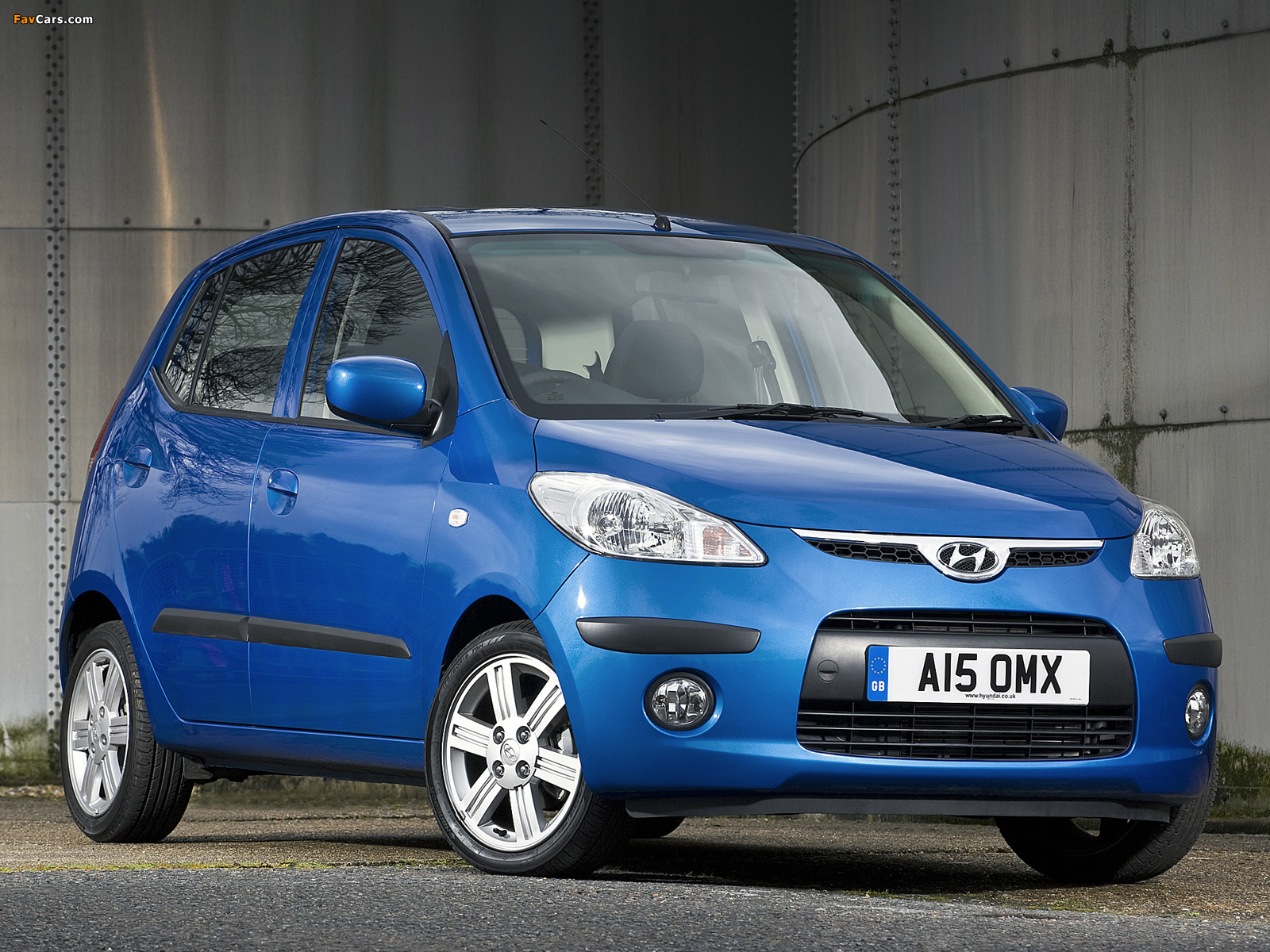 Hyundai i10 UK-spec 2007–10 wallpapers (1600 x 1200)