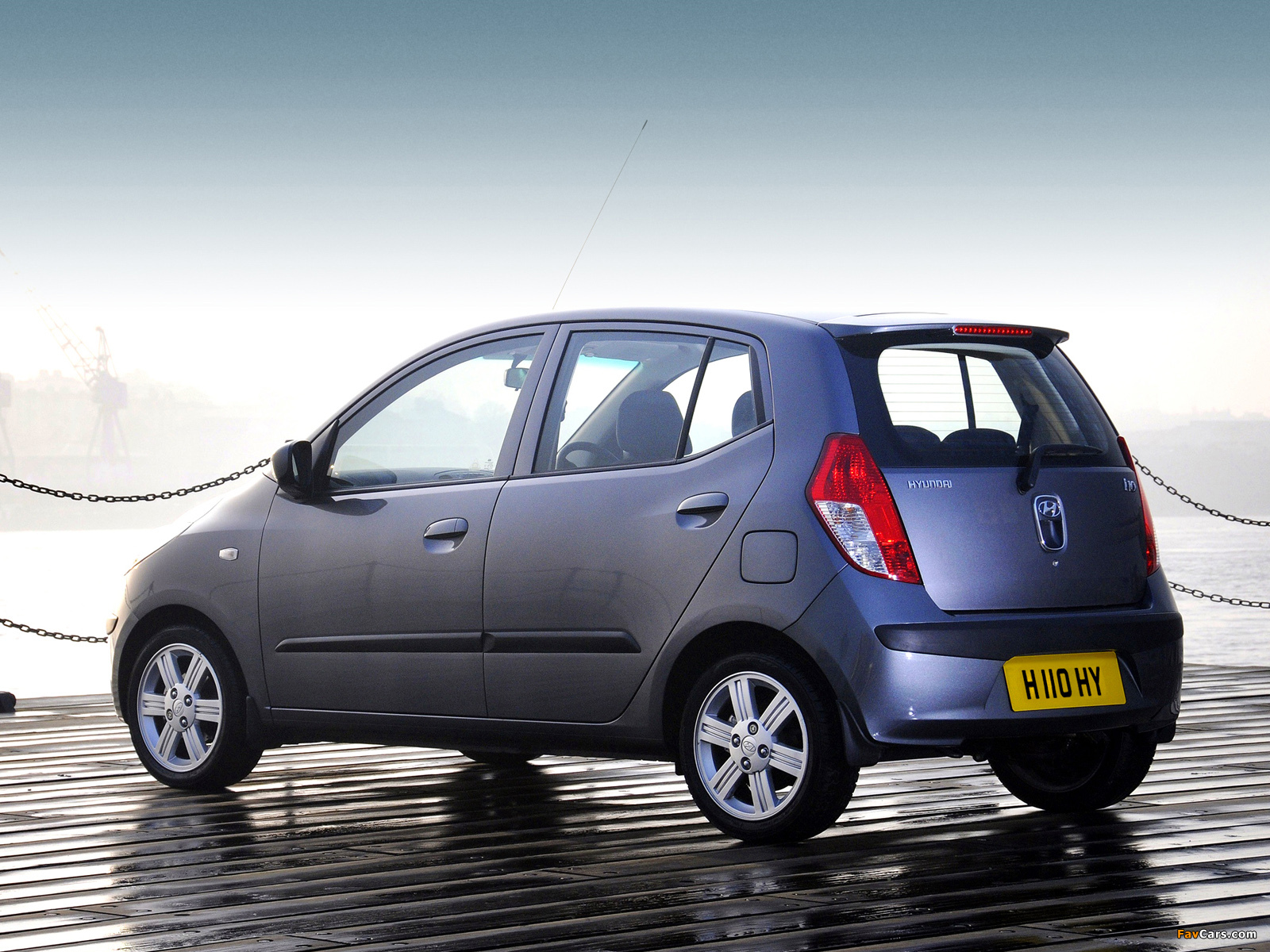 Hyundai i10 UK-spec 2007–10 wallpapers (1600 x 1200)