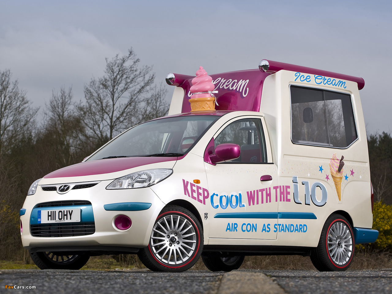 Hyundai i10 Ice Cream Van Concept 2008 wallpapers (1280 x 960)