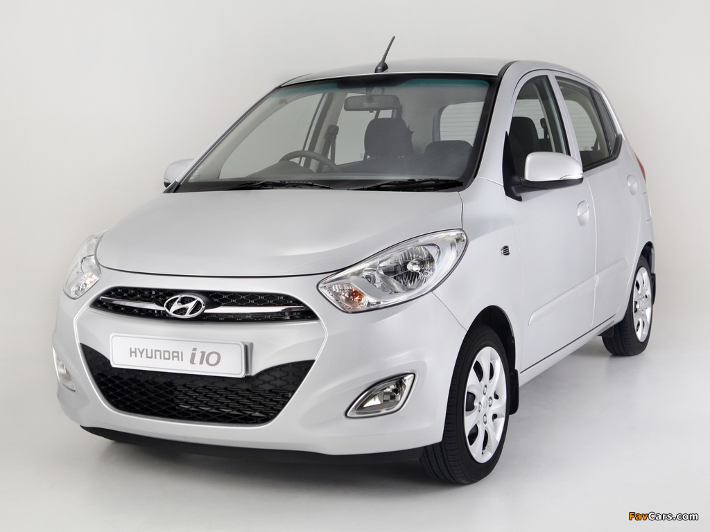 Hyundai i10 ZA-spec 2011–13 wallpapers (1024 x 768)