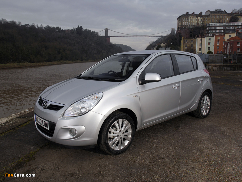 Hyundai i20 5-door UK-spec 2008 pictures (800 x 600)