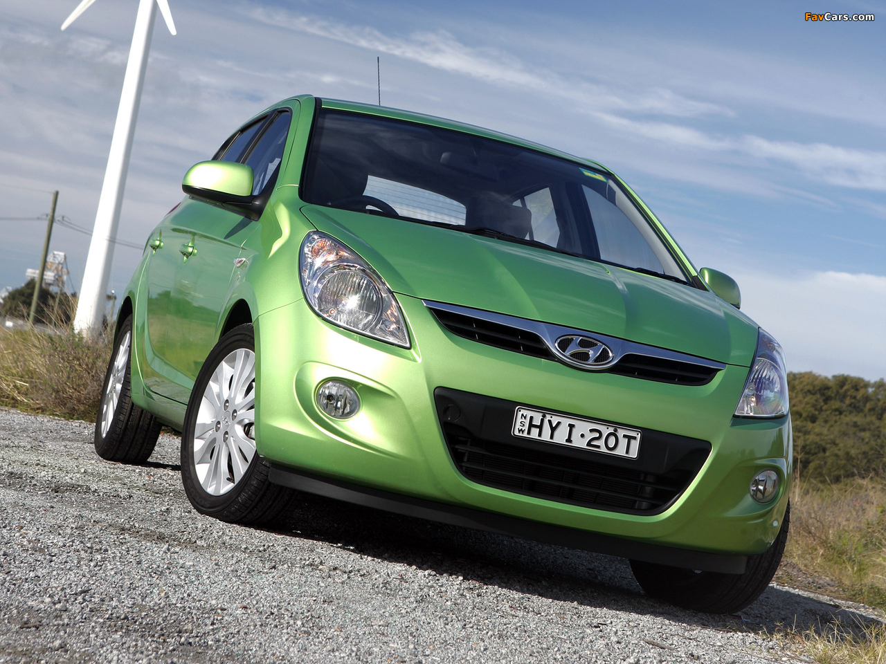 Hyundai i20 5-door AU-spec 2010–12 images (1280 x 960)