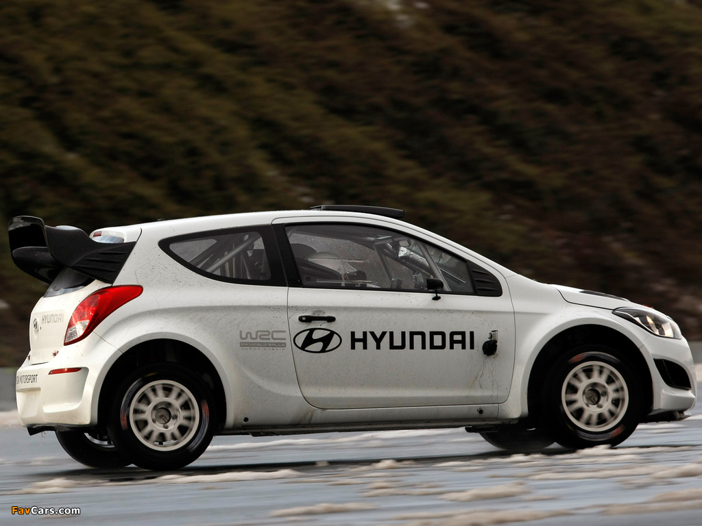 Hyundai i20 WRC Prototype 2012 images (1024 x 768)