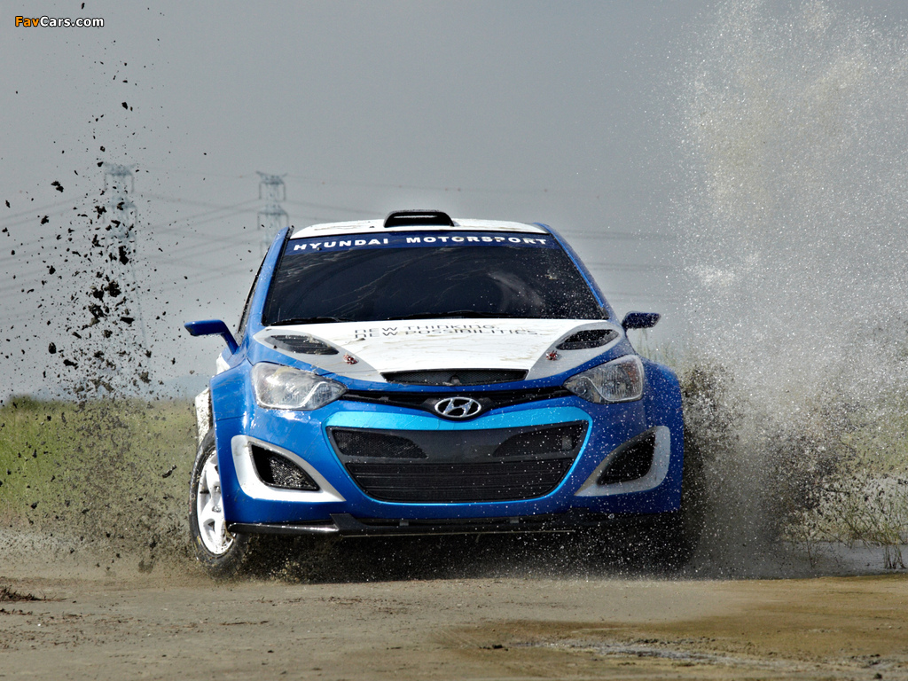 Hyundai i20 WRC Prototype 2012 images (1024 x 768)