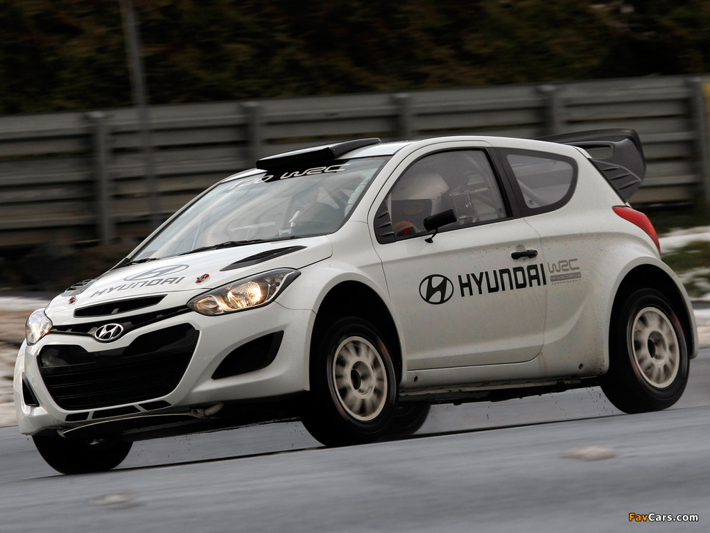 Hyundai i20 WRC Prototype 2012 images (1024 x 768)