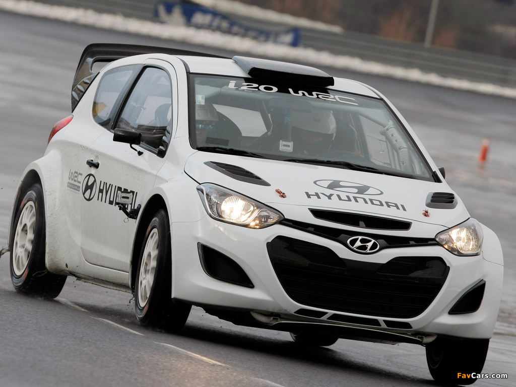 Hyundai i20 WRC Prototype 2012 images (1024 x 768)