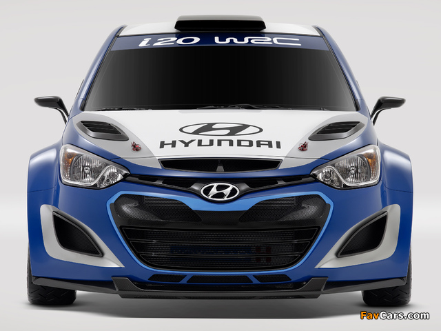 Hyundai i20 WRC Prototype 2012 photos (640 x 480)