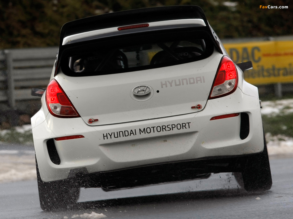 Hyundai i20 WRC Prototype 2012 photos (1024 x 768)