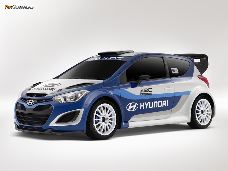 Hyundai i20 WRC Prototype 2012 photos (800 x 600)