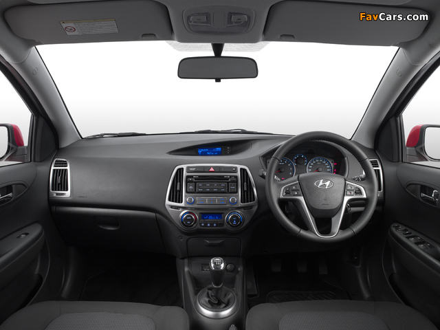 Hyundai i20 5-door ZA-spec 2012 pictures (640 x 480)