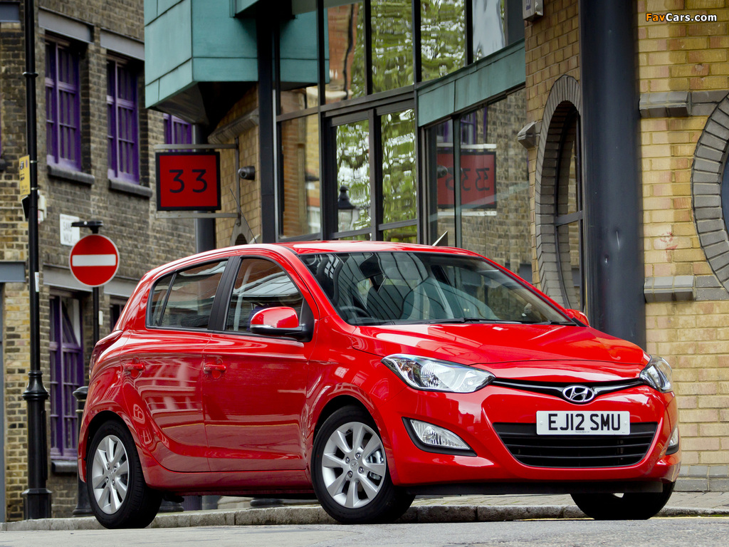 Hyundai i20 5-door UK-spec 2012 pictures (1024 x 768)