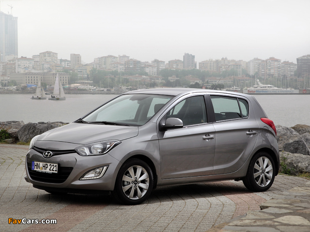 Hyundai i20 5-door 2012 pictures (640 x 480)