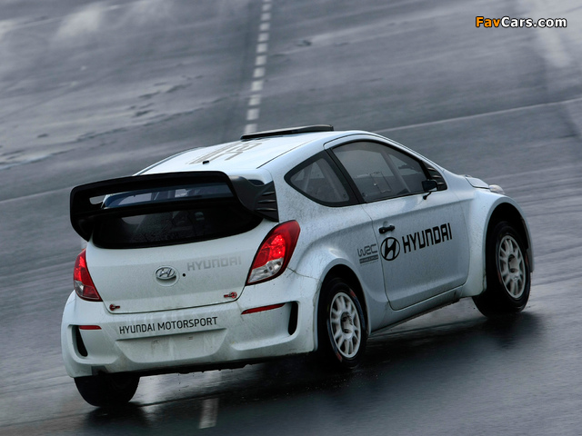 Hyundai i20 WRC Prototype 2012 wallpapers (640 x 480)