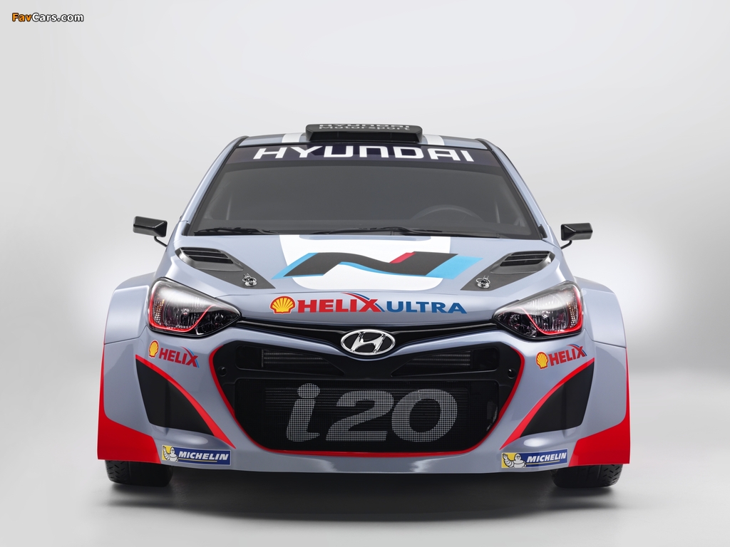 Hyundai i20 WRC 2014 pictures (1024 x 768)