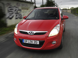 Images of Hyundai i20 5-door UK-spec 2008