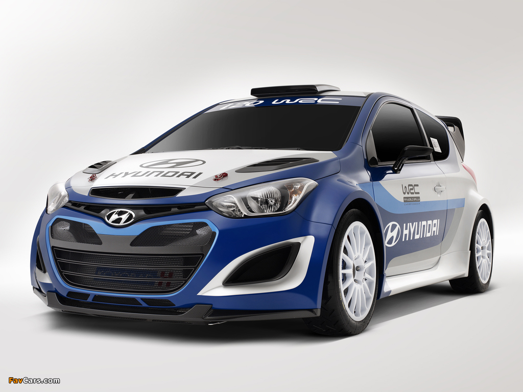 Images of Hyundai i20 WRC Prototype 2012 (1024 x 768)