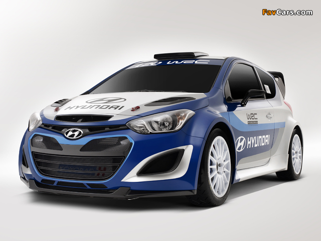 Images of Hyundai i20 WRC Prototype 2012 (640 x 480)