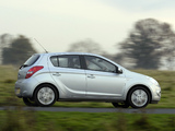 Photos of Hyundai i20 5-door UK-spec 2008