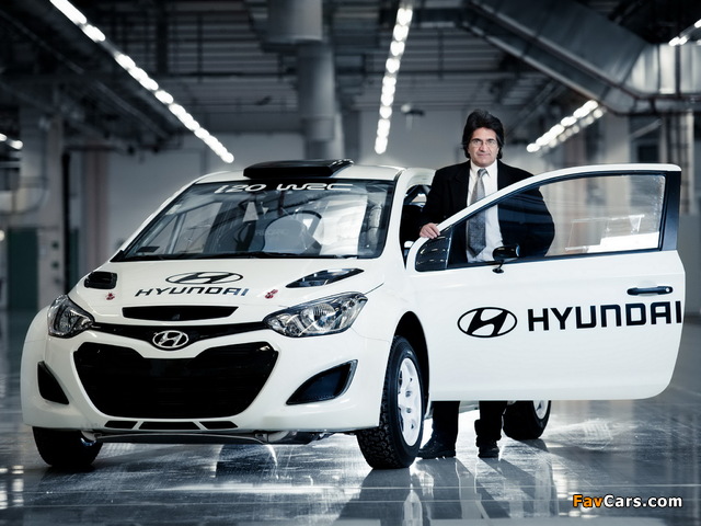 Photos of Hyundai i20 WRC Prototype 2012 (640 x 480)
